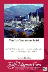 Vanilla Cinnamon Swirl Flavored Coffee